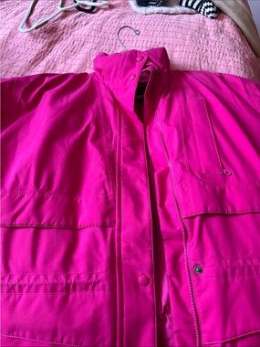 Eddie Bauer Hot Pink Puffer Jacket